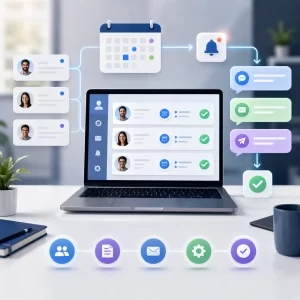 Een moderne workflow die leads, offertes en klantberichten automatisch opvolgt, zodat niets wordt vergeten.
